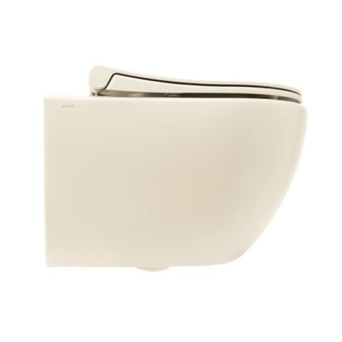 Vägghängd toalettstol VitrA VitrA Project beige
